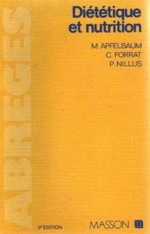 abrégé de diététique et de nutrition