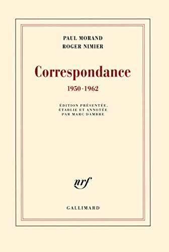 Correspondance : 1950-1962
