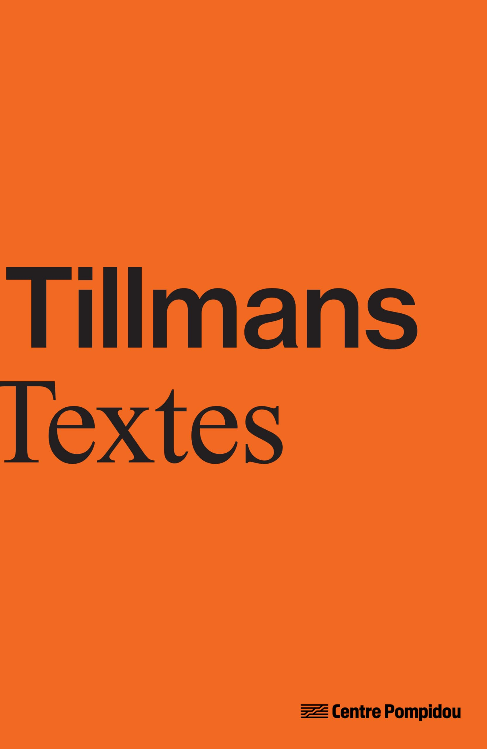 Wolfgang Tillmans : textes