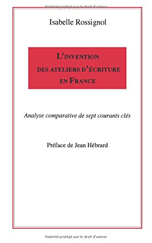 L'invention des ateliers d'écriture en France : analyse comparative des sept courants clés