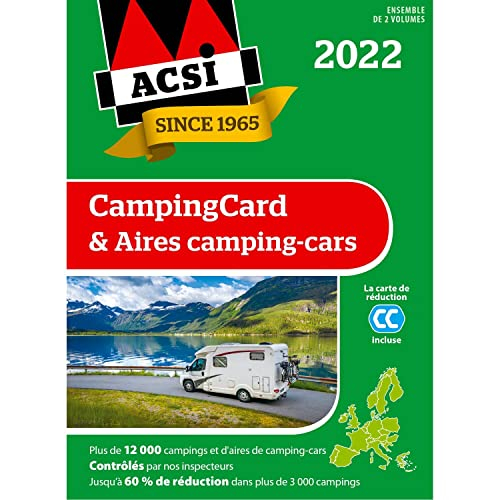 ACSI CampingCard & Aires camping-cars 2022 - Édition française