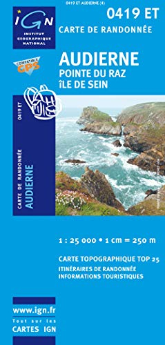 Audierne / Pointe Du Raz / Ile De Sein GPS: Ign.0419et