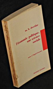 l'économie politique, une science sociale
