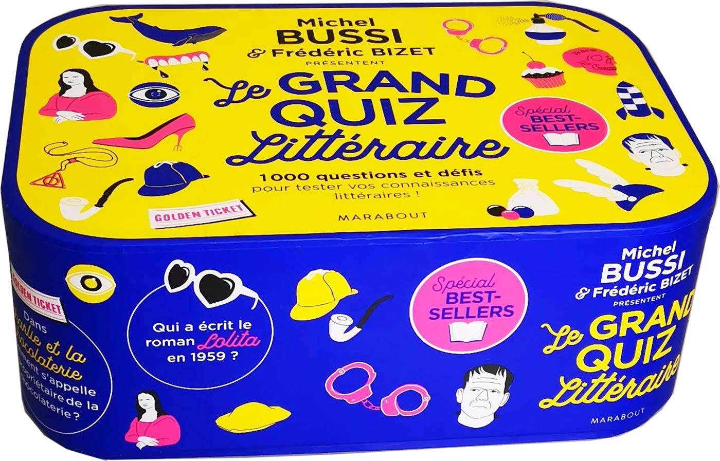 Le grand quiz littéraire : 1.000 questions et défis pour tester vos connaissances littéraires ! : sp