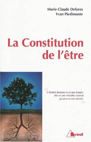 La constitution de l'être
