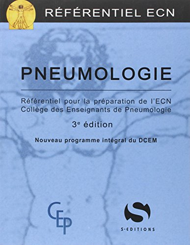 Pneumologie : référentiel pour la préparation de l'ECN