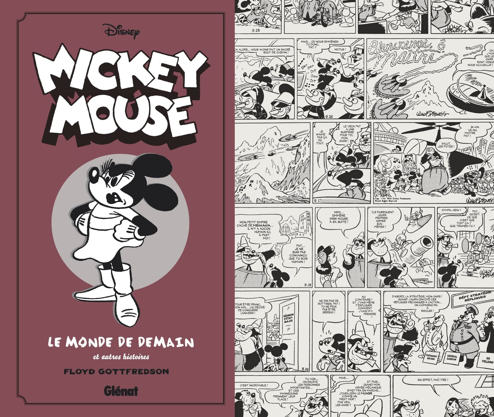 Mickey Mouse, par Floyd Gottfredson. Vol. 8. Le monde de demain : et autres histoires