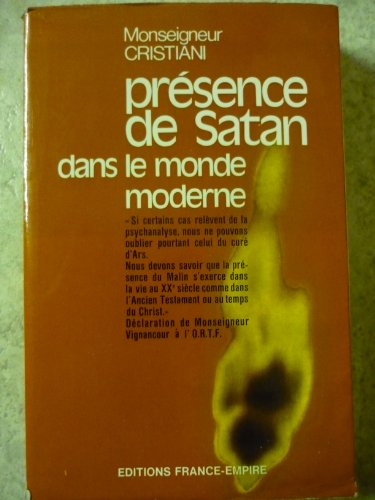 présence de satan dans le monde moderne