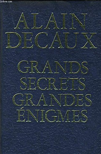 grands secrets grandes enigmes