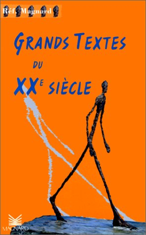 Grands textes du XXe siècle