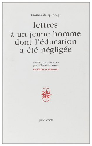 Lettres à un jeune homme dont l'éducation a été négligée