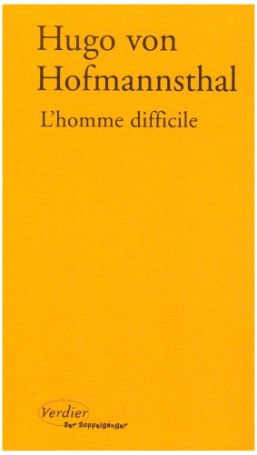 L'homme difficile : comédie en trois actes