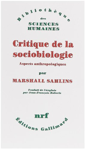 critique de la sociobiologie