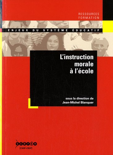 L'instruction morale à l'école