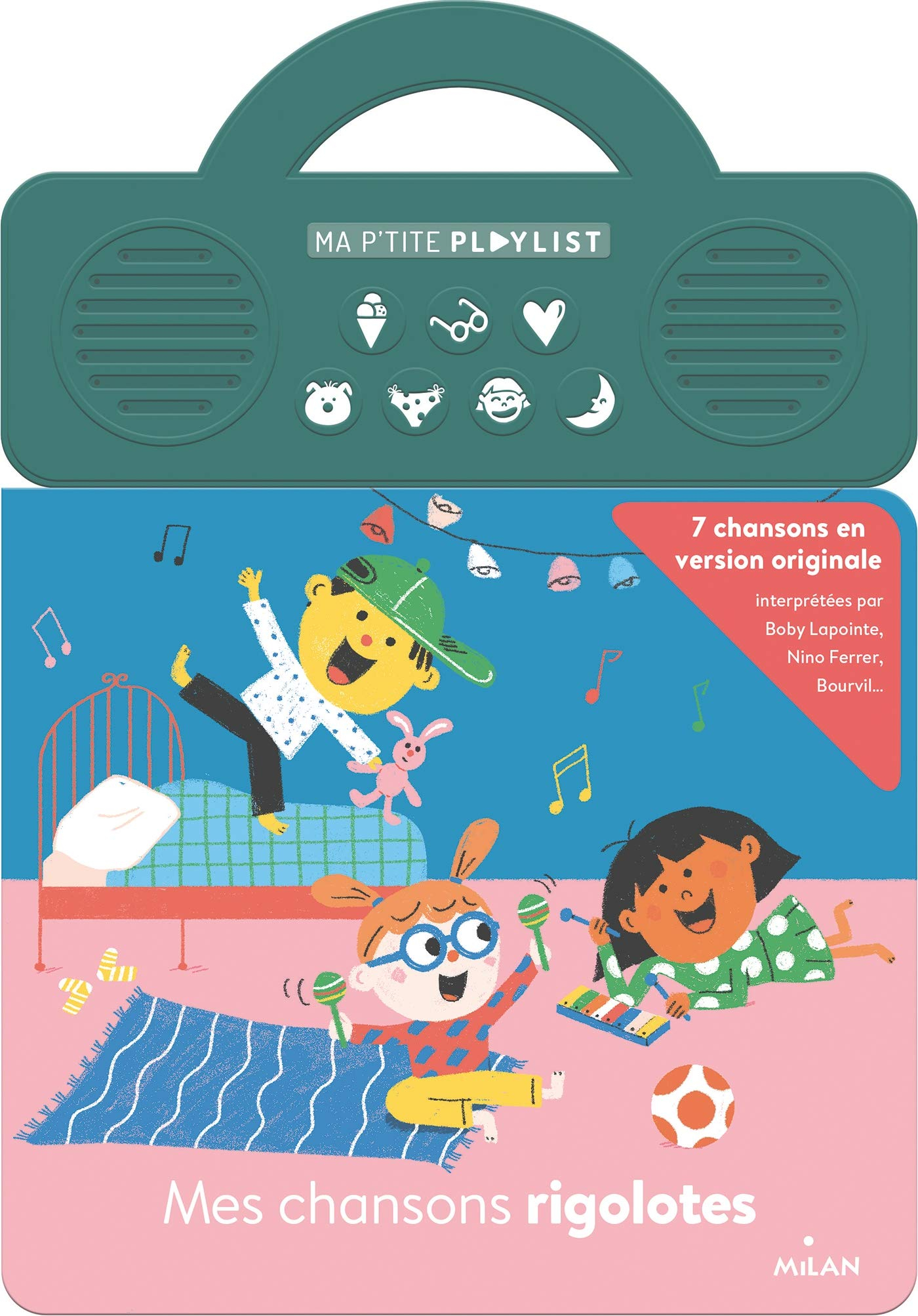 Mes chansons rigolotes : 7 chansons en version originale