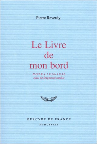 Le Livre de mon bord : notes, 1930-1936. Fragments inédits