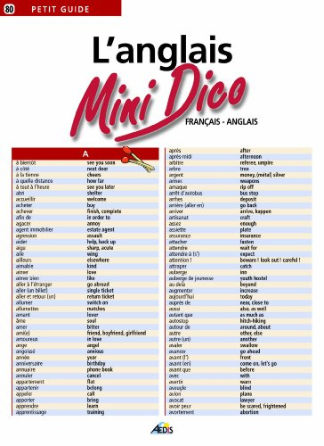L'anglais mini-dico : français-anglais