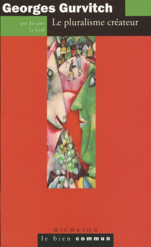 Georges Gurvitch : le pluralisme créateur