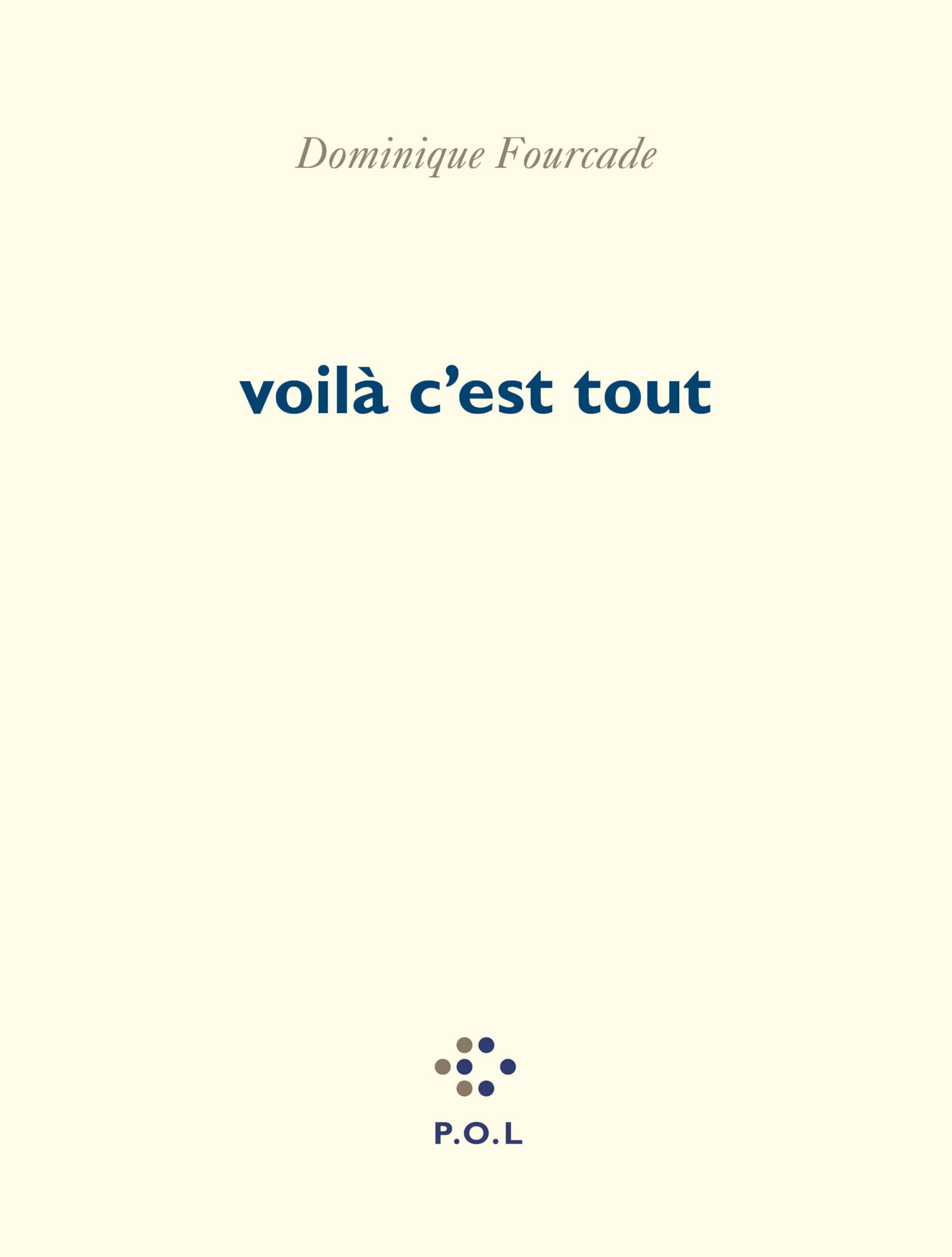 Voilà c'est tout