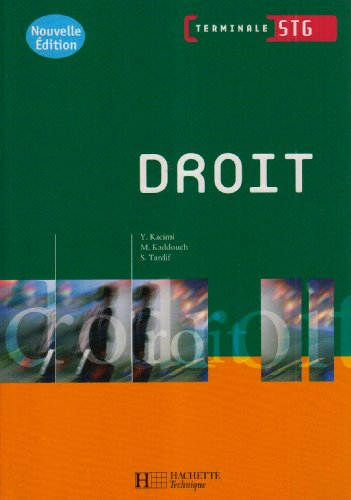 Droit terminale STG