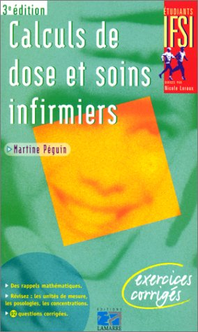 calcul des doses - étudiants ifsi - exercices corrigés