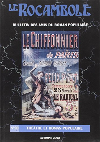rocambole 20/theatre et roman populaire-