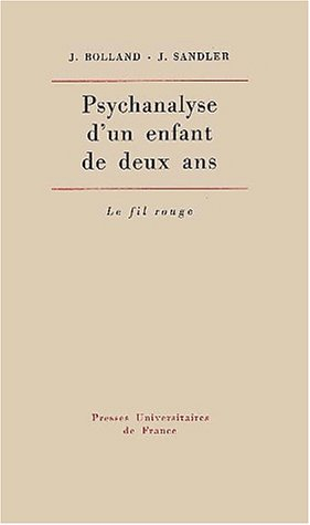 psychanalyse d'un enfant de 2 ans, 1ère édition