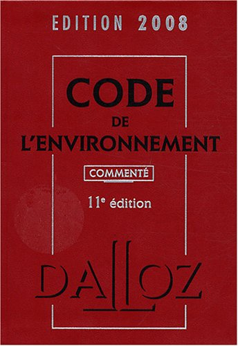 Code de l'environnement 2008