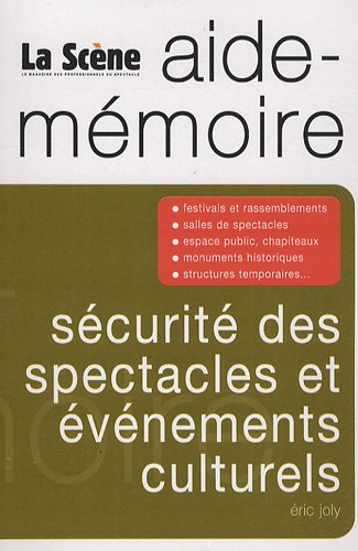 Sécurité des spectacles et événements culturels