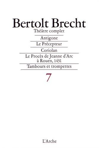 Théâtre complet. Vol. 7