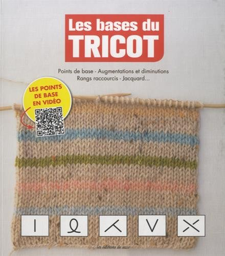 Les bases du tricot : points de base, augmentations et diminutions, rangs raccourcis, jacquard...