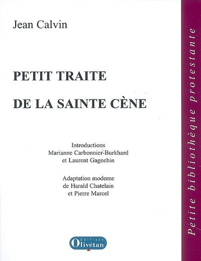 Petit traité de la sainte Cène