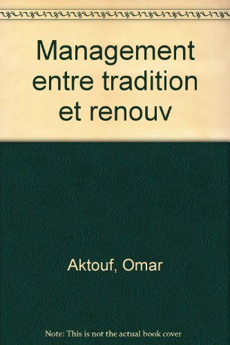 le management entre tradition et renouvellement