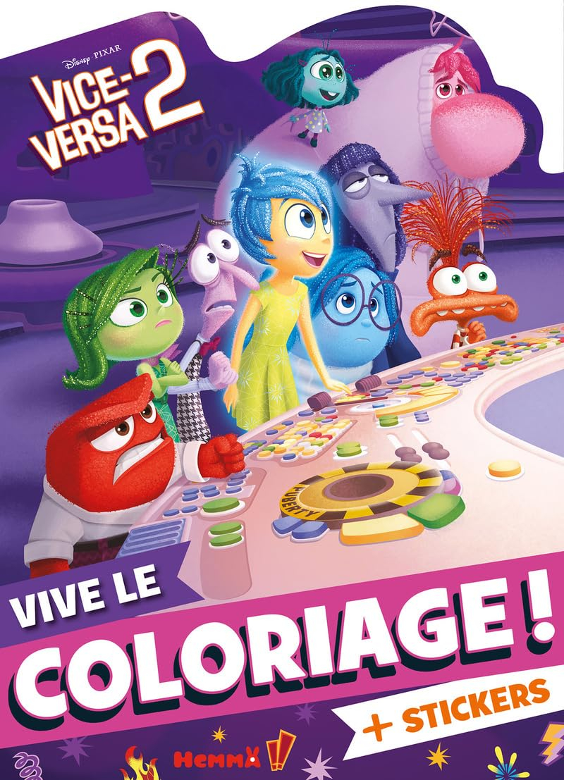 Disney Pixar Vice-versa 2 : Vive le coloriage !