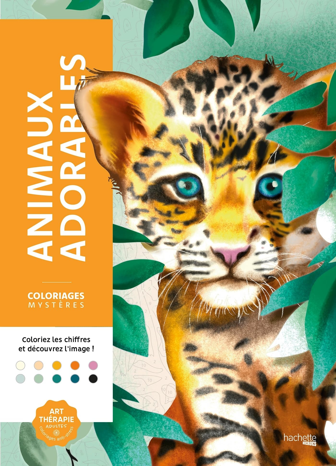Coloriages mystères : Animaux adorables
