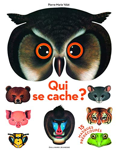 Qui se cache ? : 15 masques prédécoupés