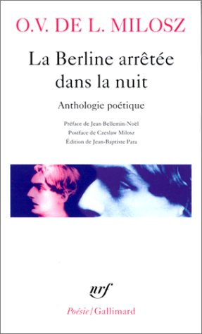 La berline arrêtée dans la nuit : anthologie poétique