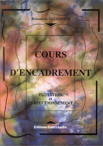 cours d'encadrement. initiation et perfectionnement