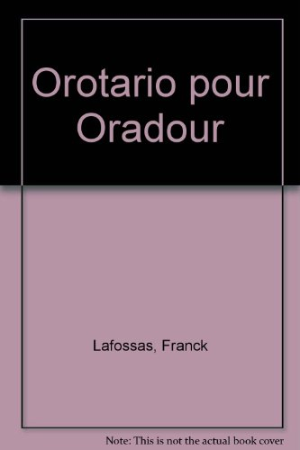 Oratorio pour Oradour