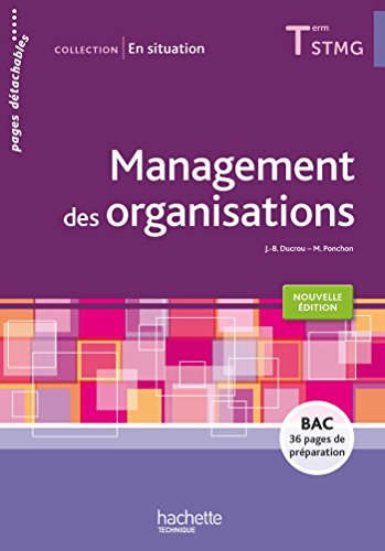 Management des organisations terminale STMG