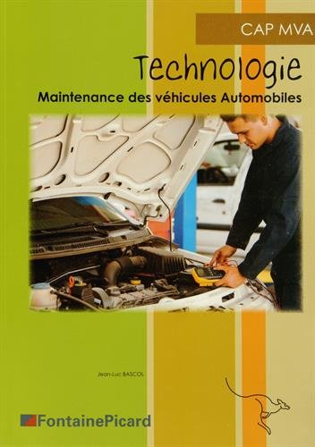 Technologie CAP MVA, maintenance des véhicules automobiles