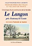 Le Langon - près Fontenay-le-Comte