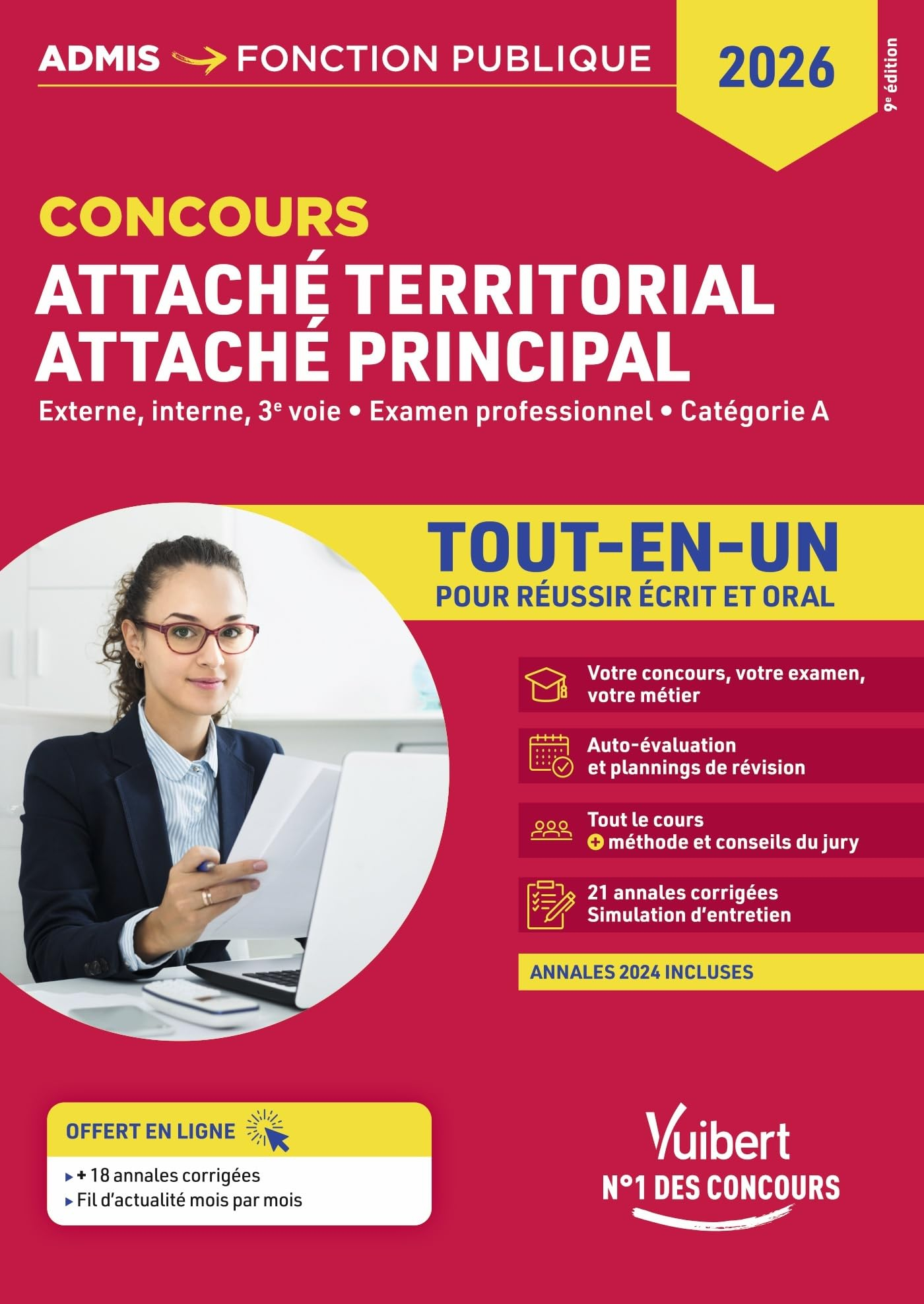 Concours attaché territorial, attaché principal : externe, interne, 3e voie, examen professionnel, c