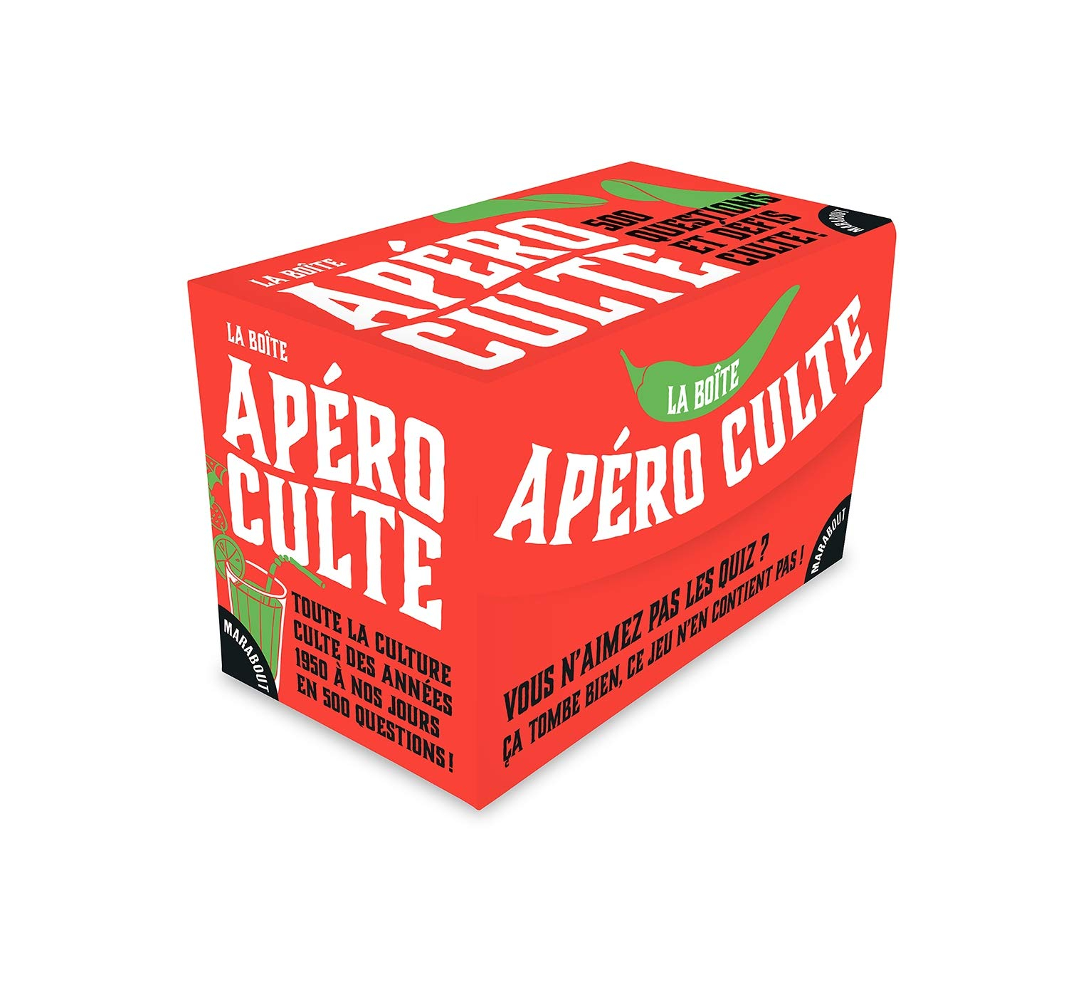 La boîte apéro culte : 500 jeux et défis culte !
