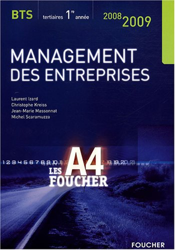 Management des entreprises, BTS tertiaires 1re année