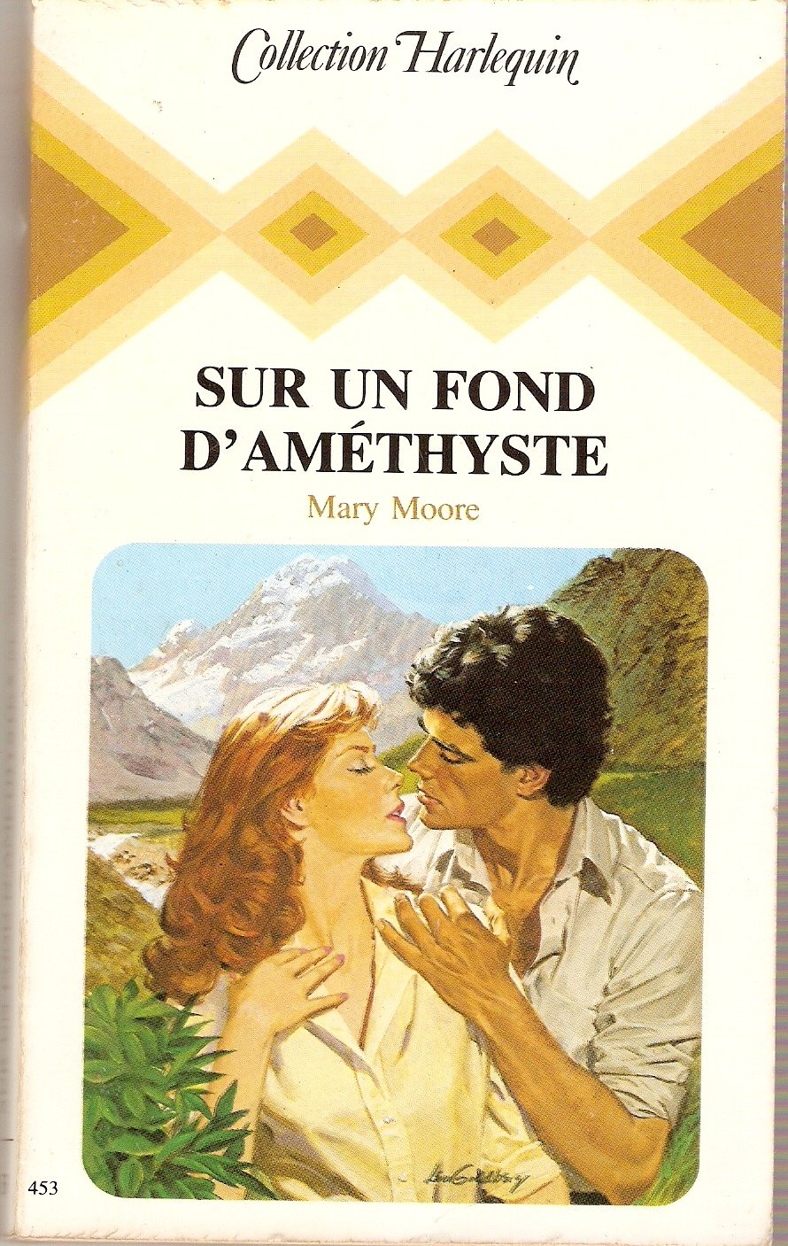 Sur un fond d'améthyste (Collection Harlequin)