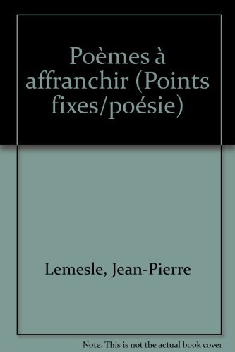 Poèmes à affranchir