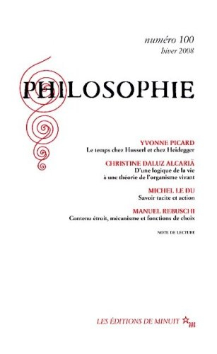 Philosophie, n° 100