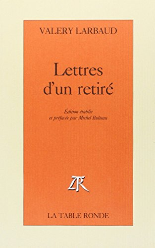 Lettre d'un retiré
