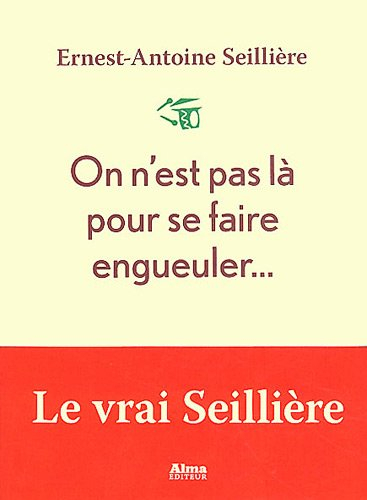 On n'est pas là pour se faire engueuler...